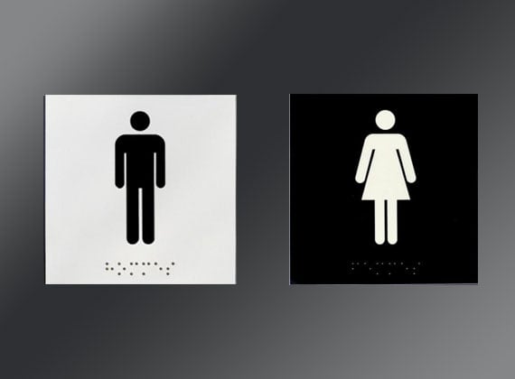 Plaque braille