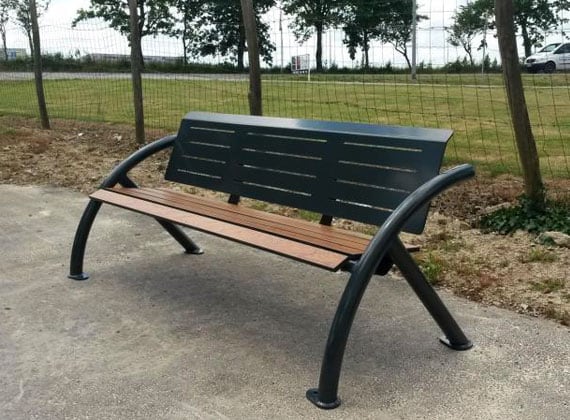 Banc, Corbeille, Barrière