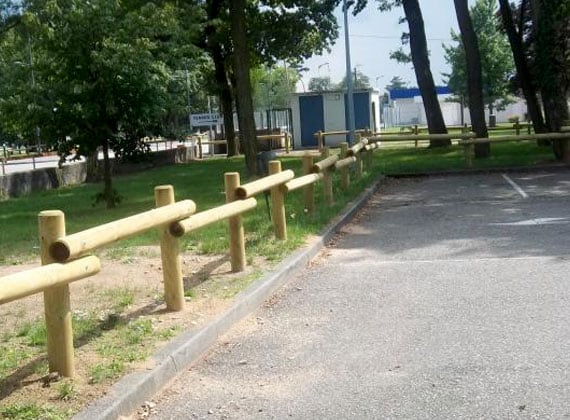 Banc, Corbeille, Barrière